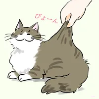 猫の体の表面がびよんと伸びる理由とは？